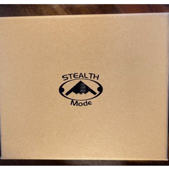 Stealth Mode Leather Bifold Wallet Men RFID Blocking ID Window  Box Brown Preown - Picture 6 of 8